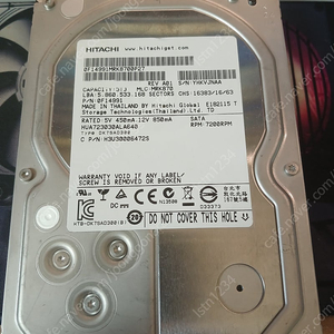 히타치(hgst) 3TB HDD