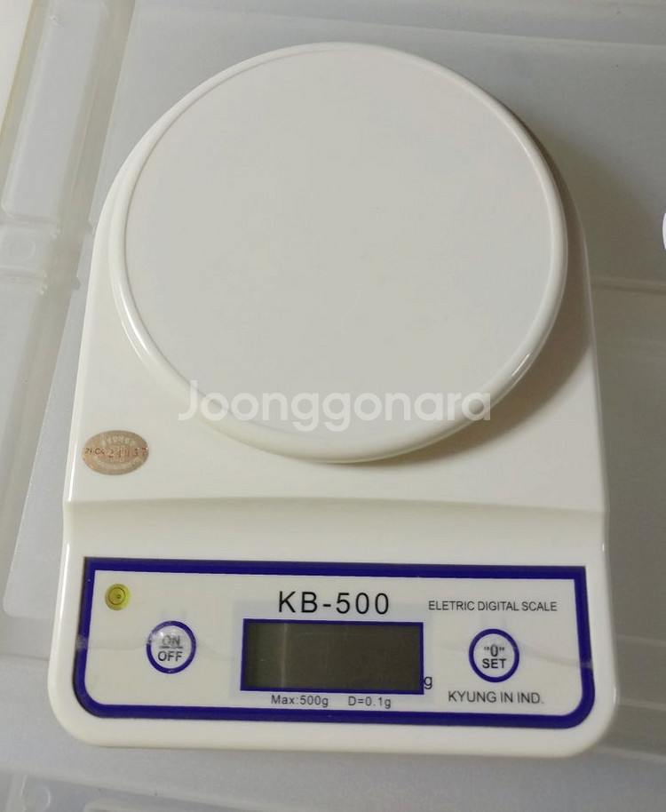 경인산업 디지털 전자저울 계량저울 KB-500/블랙홀 ...--1