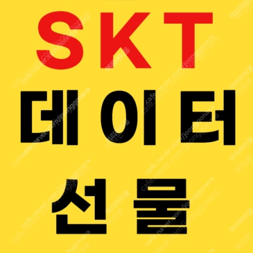 SKT 2기가 데이터 판매합니다!! 이미지