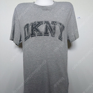 DKNY 정품 남여공용티셔츠 빈티지 빅로고 그레이 S 반팔