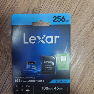 LEXAR 256GB SD카드 새상품