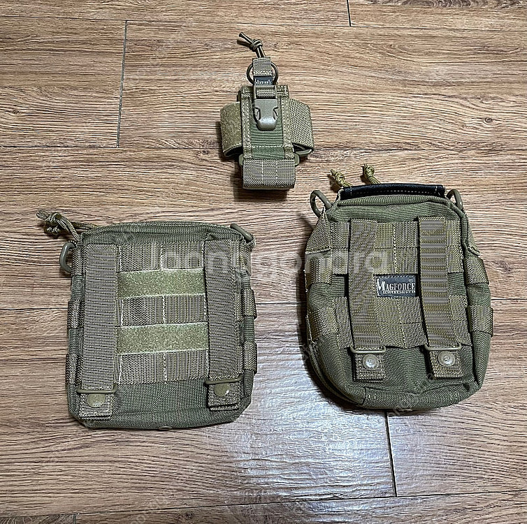 맥포스 알바트로스 3way 카키+파우치 3종 등--7