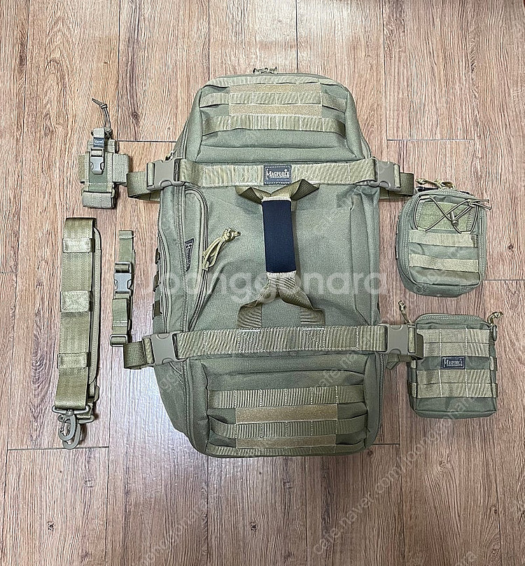 [새상품급]맥포스 알바트로스 3way 카키+파우치 3종 등--0