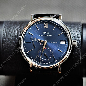 IWC 포르토피노 핸드와인드 8데이즈 청판 45mm 680만원