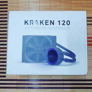 NZXT Kraken 120 AIO RGB 미사용