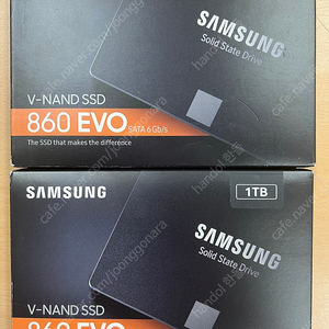 [미개봉SSD 1TB] 삼성SSD 1TB SATA 2.5인치 860 EVO 판매합니다.