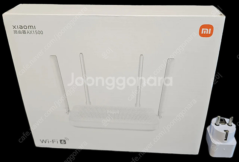 WIFI6 AX1500 샤오미 공유기--0
