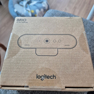 logitech brio 4k pro 웹캠(미개봉)