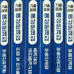 24 메가랜드 공인중개사 1차, 2차 기출응용예상문제집 판매