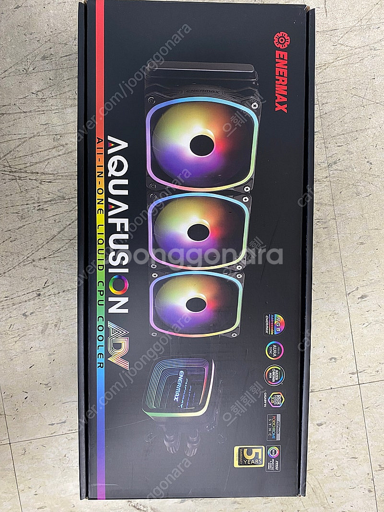 에너맥스 Aquafusion ADV 360 수랭쿨러--0