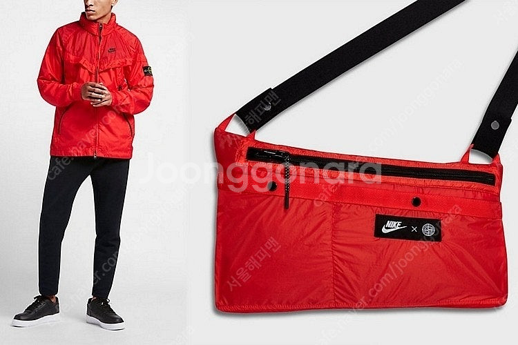 스톤아일랜드 X 나이키랩 윈드러너 바람막이 자켓 XS ...--8
