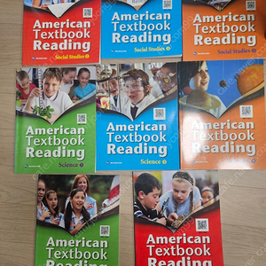 american textbook reading 사화과학총 8권