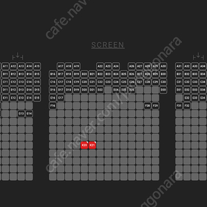 4천원 할인 용아맥 에이리언 24일 토 19:30 K20K21 40,000원 판매 - CGV 용산 아이맥스 IMAX