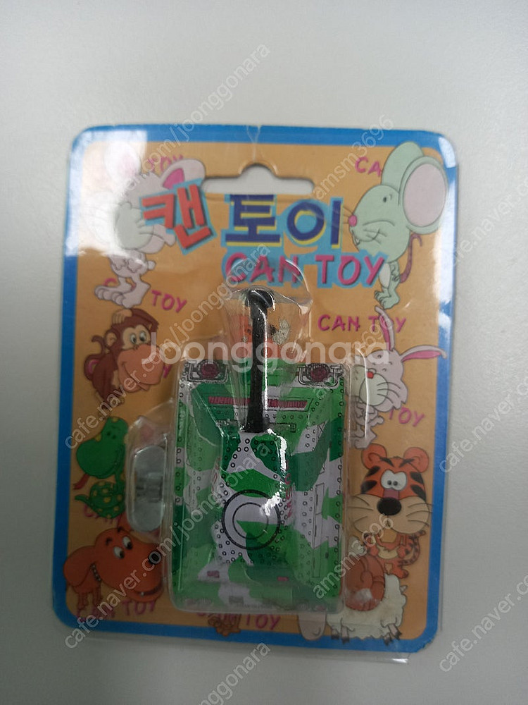 캔토이 양철 태엽 탱크.올드토이.미니카.작동완구.옛날장...--3