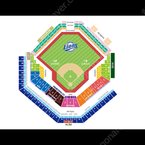 8/31 삼성 vs 기아 내야지정석 4연석 통로자리 팔아요