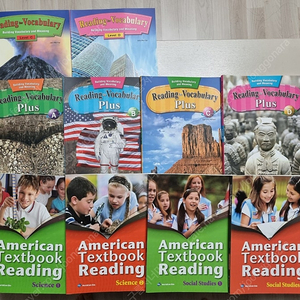 도치네, 잠수네 영어책 reading for vocabulary, reading for vocabulary plus, American Textbook reading 전권세트