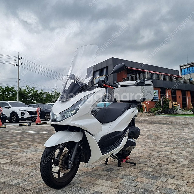 [점검완료]혼다 PCX125 22년식 화이트 배달대행세...--2
