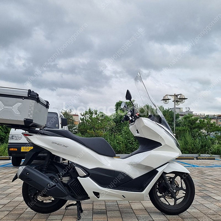 [점검완료]혼다 PCX125 22년식 화이트 배달대행세...--3