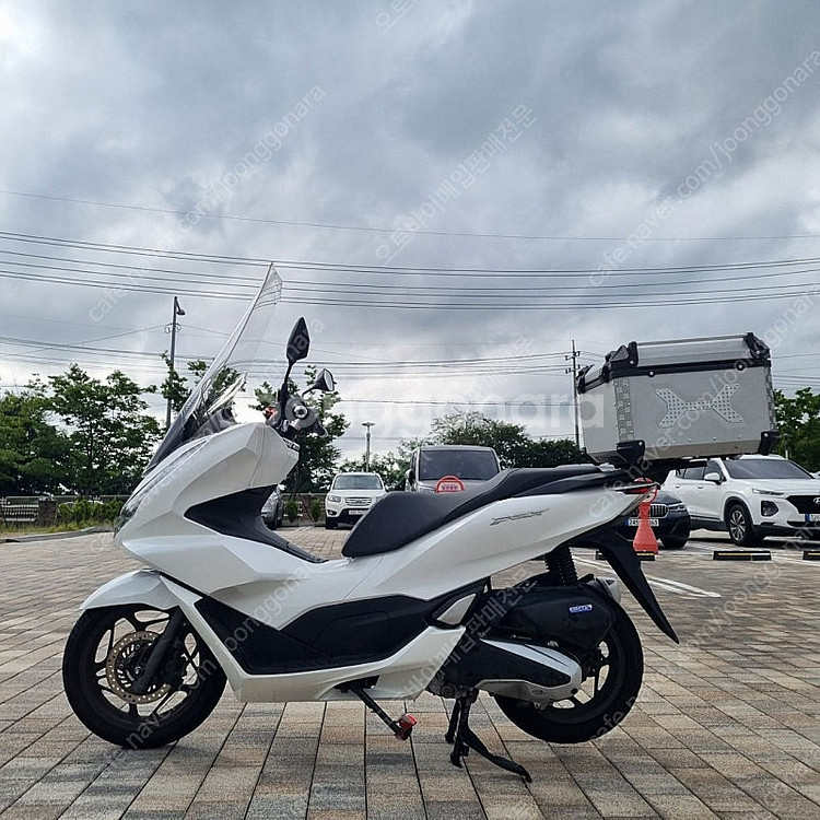 [점검완료]혼다 PCX125 22년식 화이트 배달대행세...--4