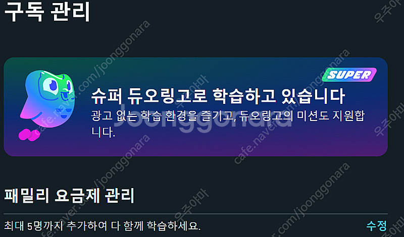 듀오링고 1년 패밀리 파티 모집--0