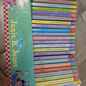 Junie B. Jones 챕터북 언어세상 책+CD 23권과 책3권 1권14번만없음 CD는총4장없고요 사진참조