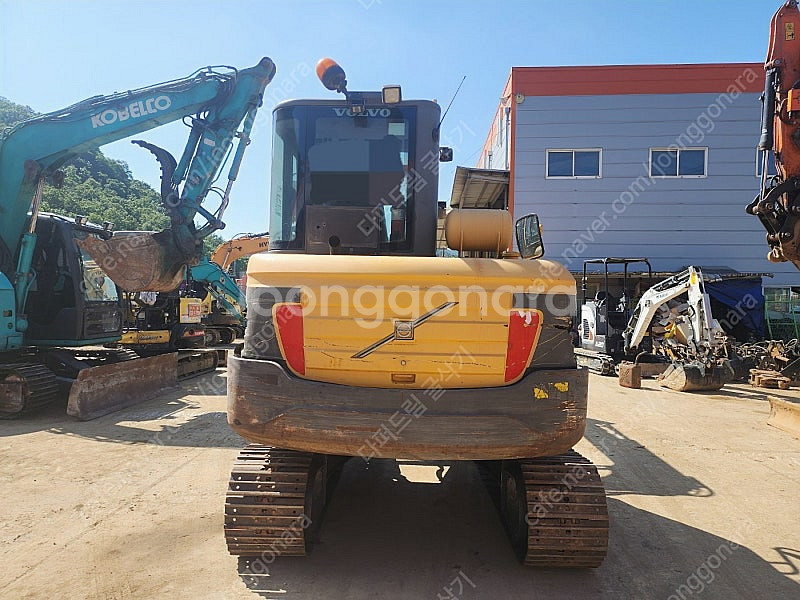 중고굴삭기 볼보 EC55C 2014년 8400시간 시간...--2