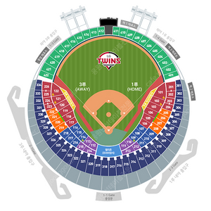 9월 1일(일) 롯데 두산 3루 오렌지석 명당 5열 2연석 4연석