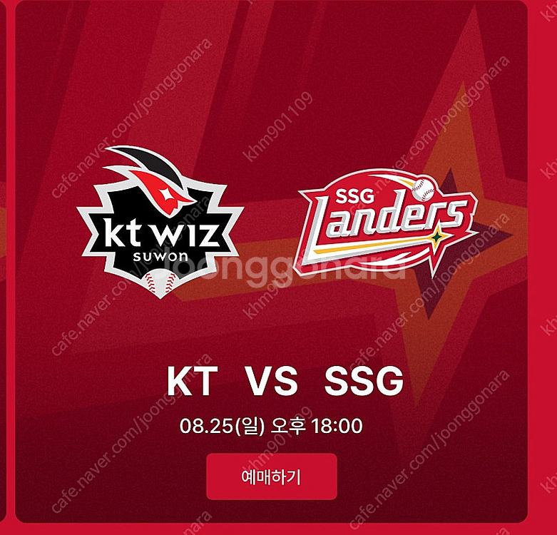 8/25(일) ssg kt 스카이탁자 중앙앞열 5연석 ...--0