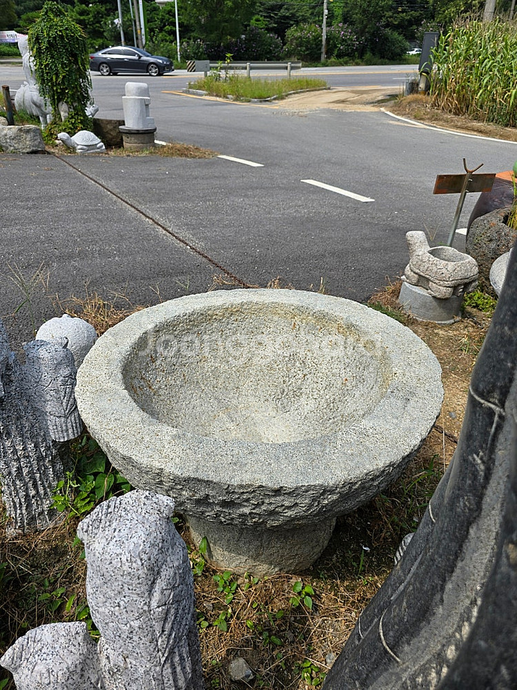 화강암 초대형 돌절구--4