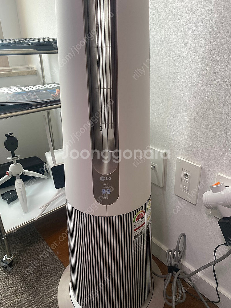 LG 퓨리케어 오브제컬렉션 에어로타워 공기청정기 온풍겸...--1