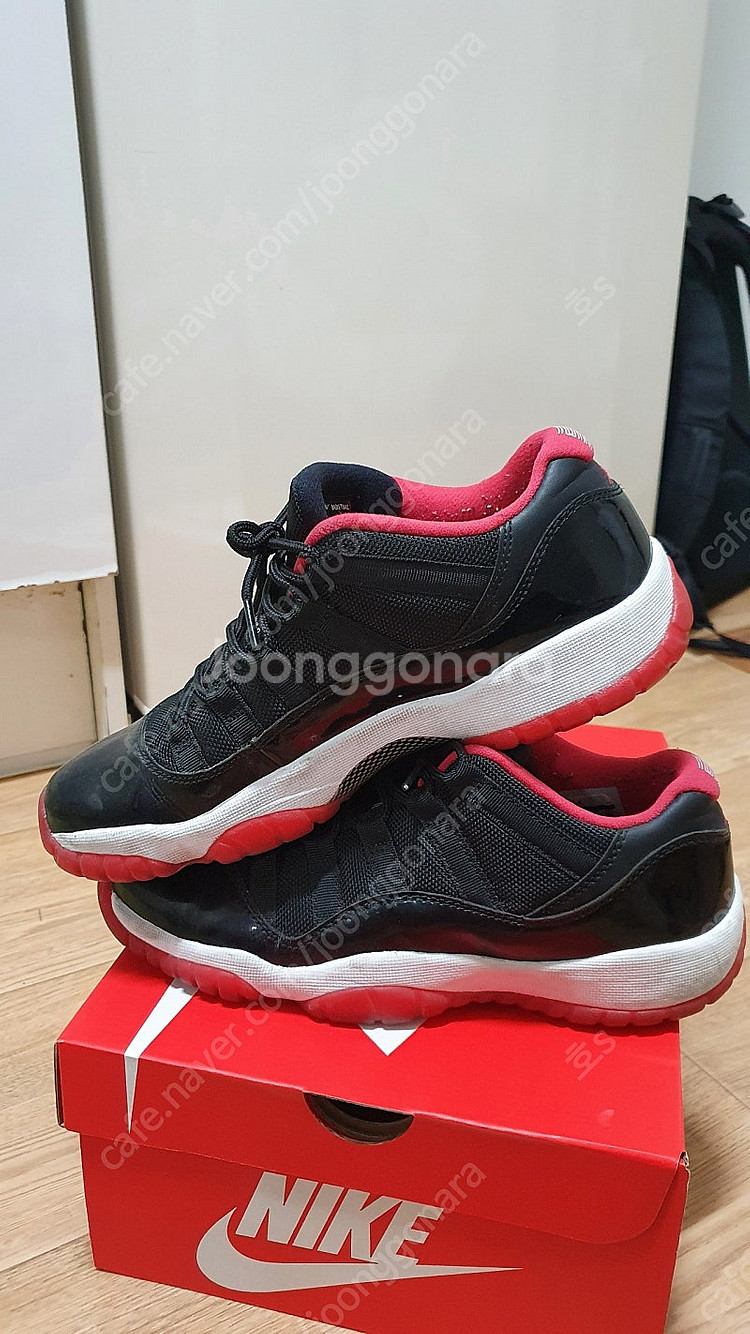 조던 11 브레드 로우 gs 7y (250)--4