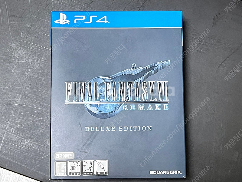 PS4 파이널판타지 7 리메이크 디럭스 에디션--0