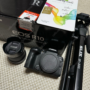 캐논 eos r10 18-45kit 미러리스카메라(삼각대포함