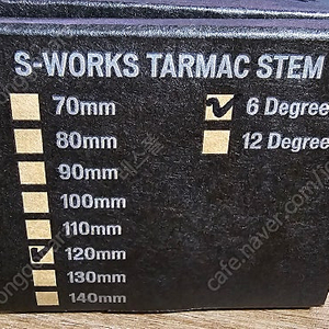 에스웍스 타막sl7 스템 120mm