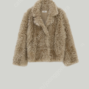 엘보른 elborn 시어링퍼자켓 34 Derby Toscana Fur Jacket (Beige)