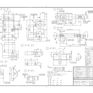 공장기계도면 디자인해드립니다. (캐드도면디자인)