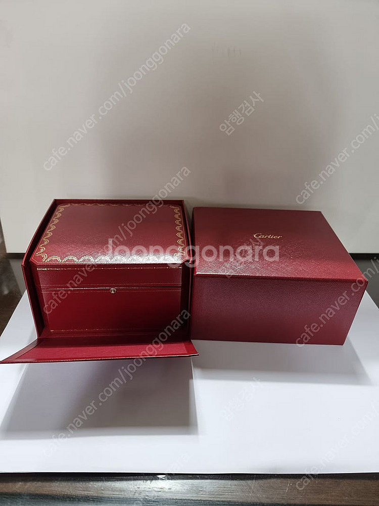 [정품] 까르띠에 산토스 옥타곤 18K 다이아몬드 콤비...--0