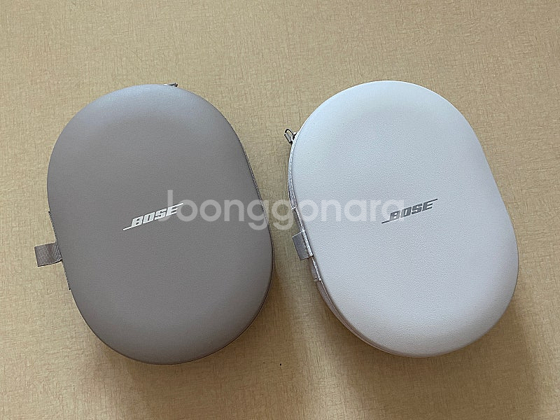 보스 QC 울트라 헤드폰 화이트 스모크 샌드스톤--1