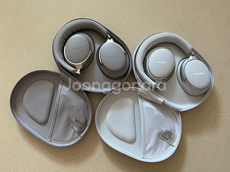 보스 QC 울트라 헤드폰 화이트 스모크 샌드스톤--3