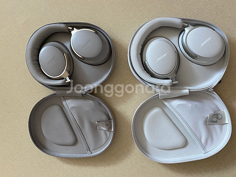 보스 QC 울트라 헤드폰 화이트 스모크 샌드스톤--4