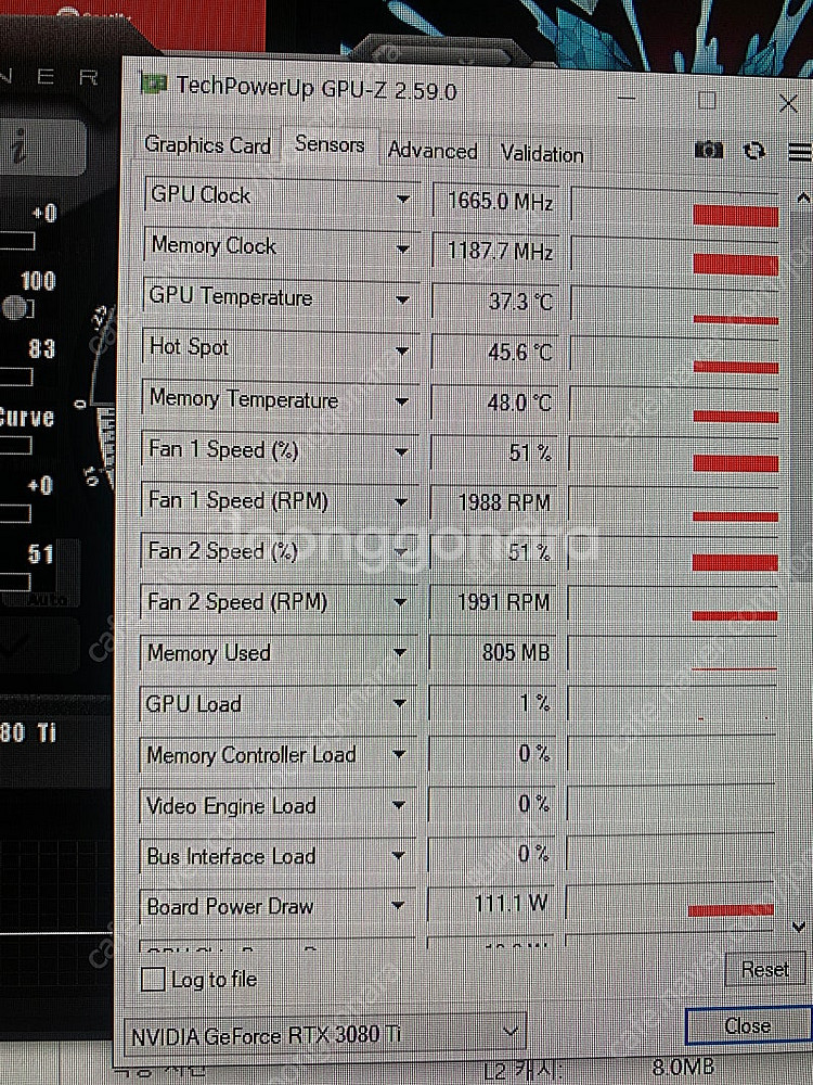 급매 B350보드+RTX3080TI+램16G+24인치모...--3