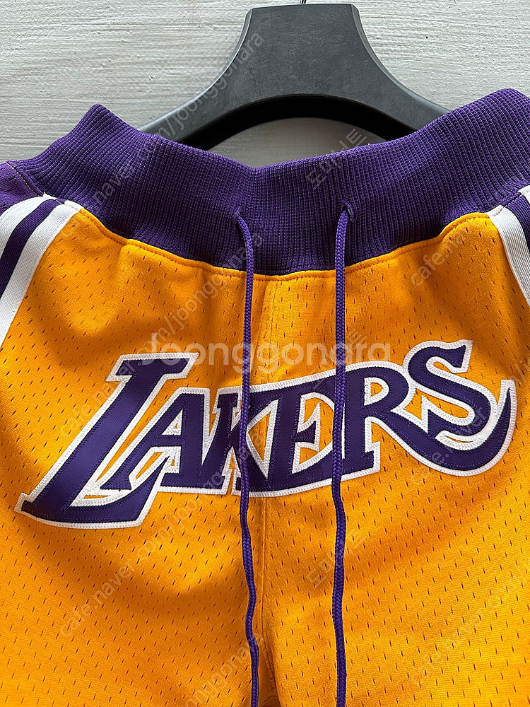 [S] 저스트돈 레이커스 NBA 바스켓볼 쇼츠--2