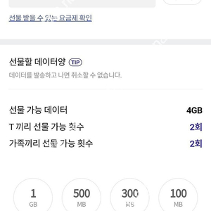 sk 데이터 2기가 3천원에 팝니다