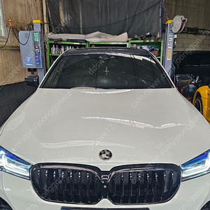 bmw G30 Lci 레이저라이트 m5룩, 에어플랩