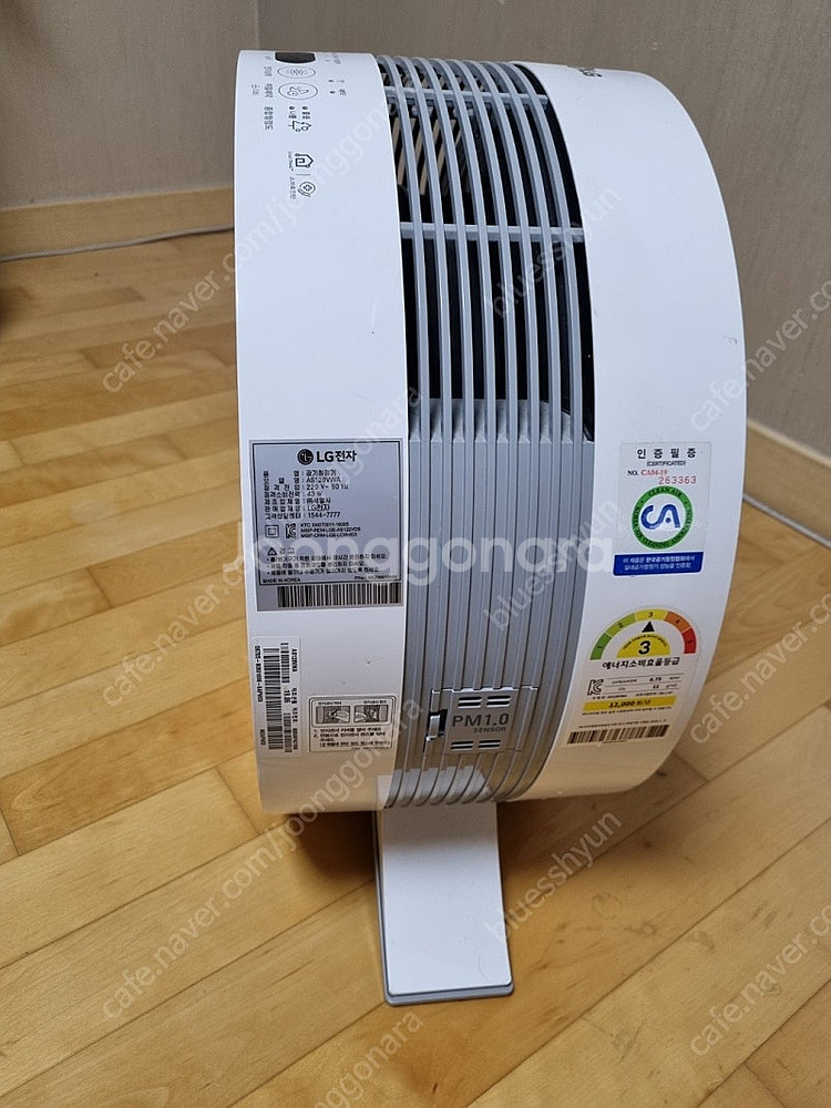 LG 퓨리케어 공기청정기 (AS128VWA) 사용감 많...--3