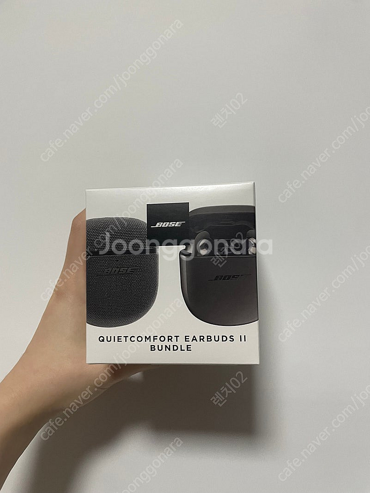 BOSE QC이어버드2 + 패브릭 케이스 미개봉 새상품...--0