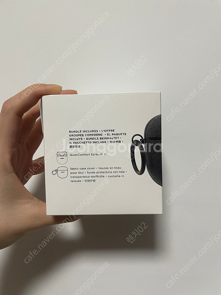 BOSE QC이어버드2 + 패브릭 케이스 미개봉 새상품...--1