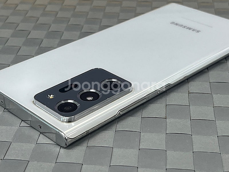갤럭시노트20울트라 화이트 256G 외관 미파손 무잔상...--5