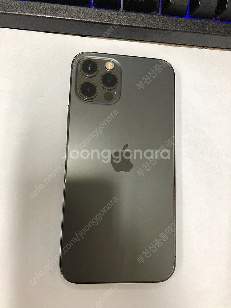 183454 아이폰12프로 그래파이트 SS급 128GB...--0