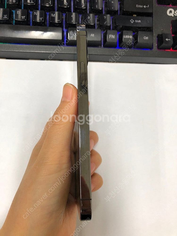183454 아이폰12프로 그래파이트 SS급 128GB...--5
